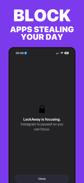 Block apps that steal your day